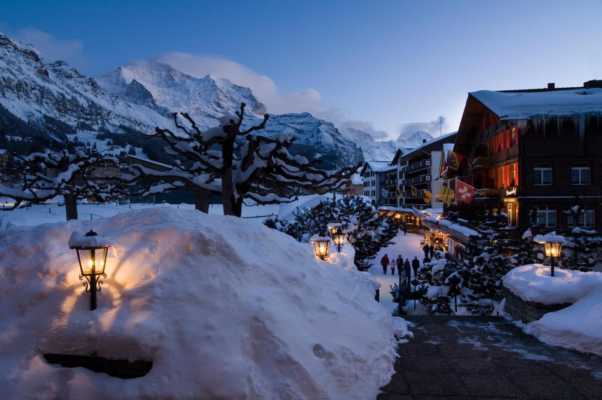 Hotel Schönegg Wengen Exterior foto