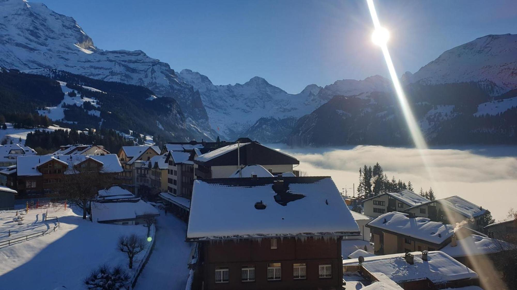 Hotel Schönegg Wengen Exterior foto