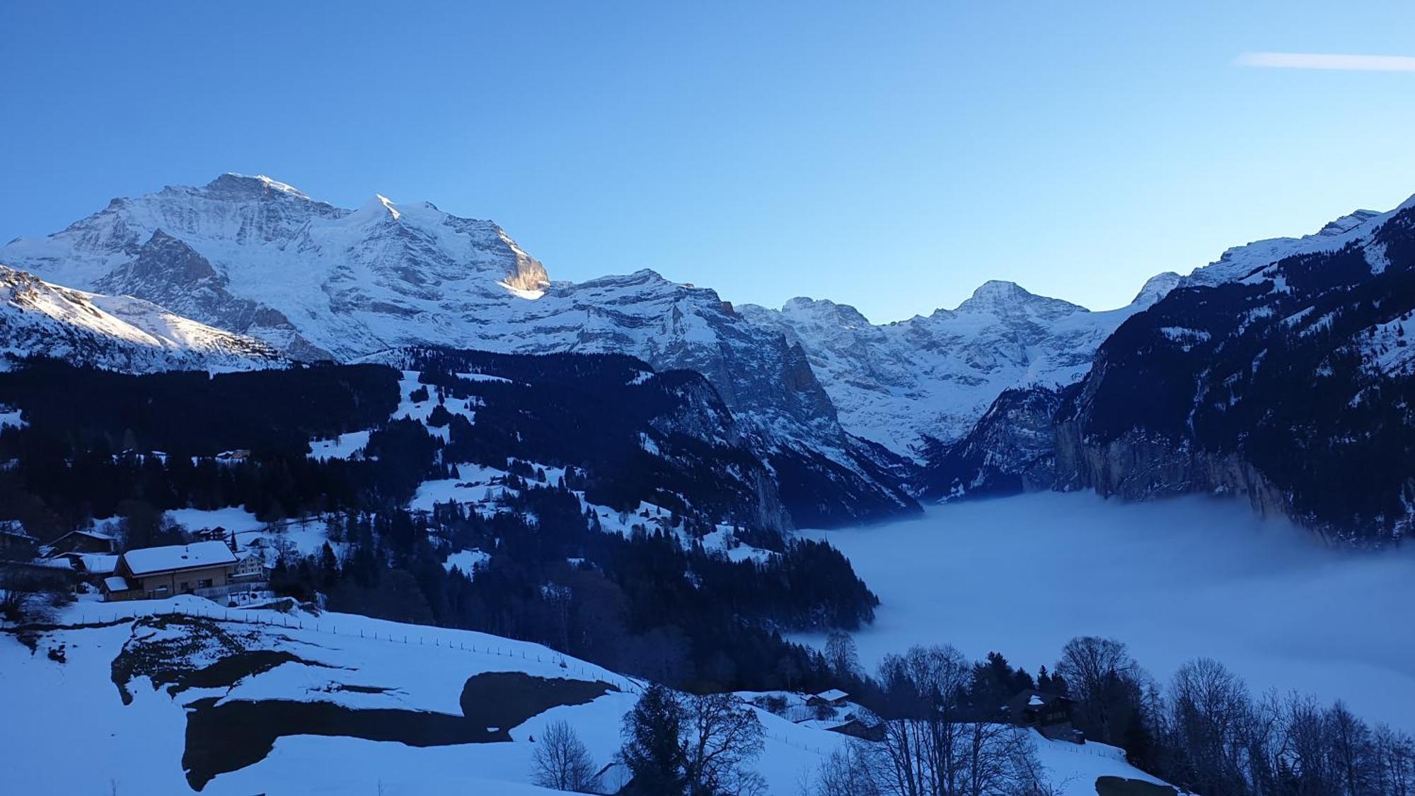 Hotel Schönegg Wengen Exterior foto