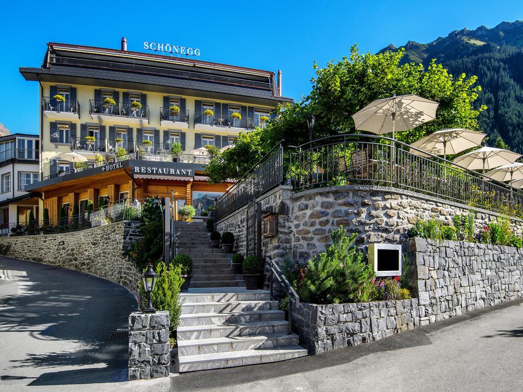 Hotel Schönegg Wengen Exterior foto