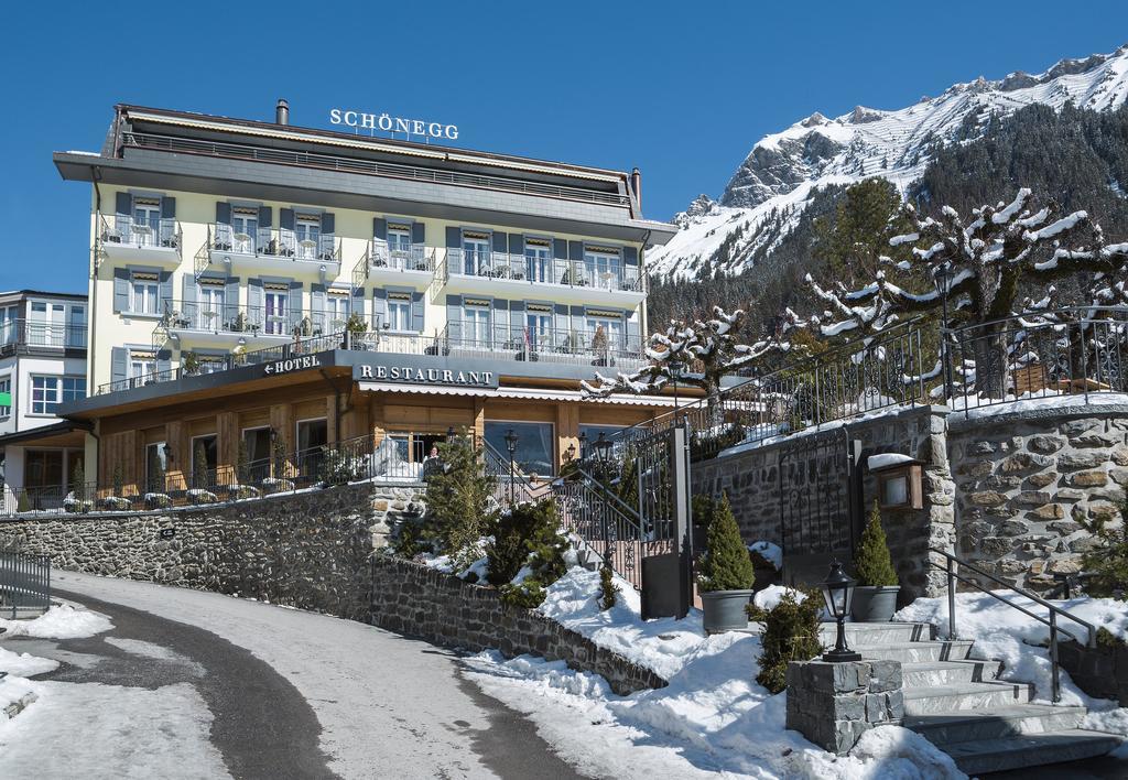 Hotel Schönegg Wengen Exterior foto