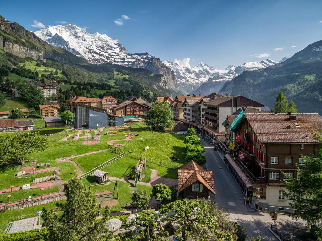 Hotel Schönegg Wengen Zimmer foto